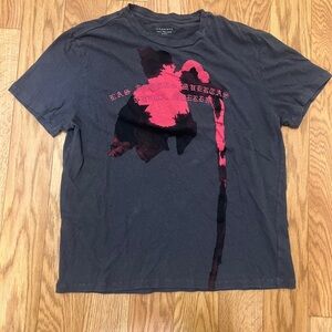 AllSaints “Las Flores Muertas” Graphic Tee – Size L